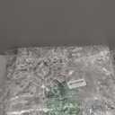 jinchan Fiora Round Rug 5ft Area Rug - Indoor Vintage Hallway Circle 5' Washable - Ultra-Thin Low Pile Soft Small Non Slip Distressed Floral Print for Living Room Dining Room Bedroom Entryway Grey