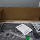 Gaming Chair, Computer Office Chair with Footrest, Massage Lumbar Support and Gel Pad, Ergonomic Reclining Adjustable Leather Gamer Chair with Headrest and Spring Cushion Black