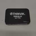 Thinvik Presta Tubeless Valve Stem 44/48/65/70/85mm,Super Light Alloy Presta Tubeless Valve Stem Kit for Tubeless Tires-2 Tubeless Valve Stem (with Aluminum Alloy Valve Cap) + Valve Core Removal Tool