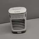 7 Color Light Portable Air Conditioners, SMLEGFT Evaporative Air Cooler, Dual Mist Spray & Dual Icebox, Personal Air Conditioner for Bedroom Office