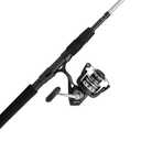 PENN 7’ Pursuit IV 2-Piece Fishing Rod and Reel (Size 4000) Inshore Spinning Combos, 7’, 1 Graphite Composite Fishing Rod with 5 Reel, Durable and Lightweight, Black/Silver
