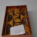 Venus Seashell Coupe Cocktail Glasses | Set of 4 | 8 oz Crystal Ribbed Champagne Saucers for Drinking P-Star and Espresso Martini, Margarita, Daiquiri, Cosmopolitan, Gimlet | Elegant Gift Glassware