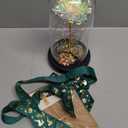 Childom Valentines Day Rose Gifts for Her, Birthday Gifts for Women Mom Mothers Day, Flowers for Delivery Prime, Colorful Light Up Rose in A Glass Dome, Anniversary Valentines Roses Gift for Wife Daughter