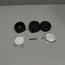 NESSUS Reusable Vertuo Pods Refill Kit, Lid Easy Remover for Vertuo Seal, 100PCS Aluminum Foil Lids for Nespresso Vertuo Pods, Tamp & Press Refillable Vertuo Capsules Holder and Brush