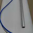 Telescopic Pool Rescue Pole, Extendable 9.8ft Water Safety Pole with Lifesaving Hook, Pool Rescue Equipment for Swimming Pools, Retractable Safety Rescue Pole for Emergency Water Rescue