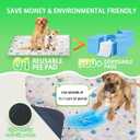 Reusable Dog Loo System with Artificial Grass Turf&Pee Pads&Tray, for Puppy Potty Training is Portable&Easy to Clean,35x23in Large Dog Litter Box Toilet for Indoor/Outdoor use