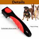 Grooming Rake Undercoat Brush for Dogs Long Hair, Long Tooth Undercoat Rake + Stainless Steel Dog Comb, Deshedding Tool Set for Husky Long-haired Cats