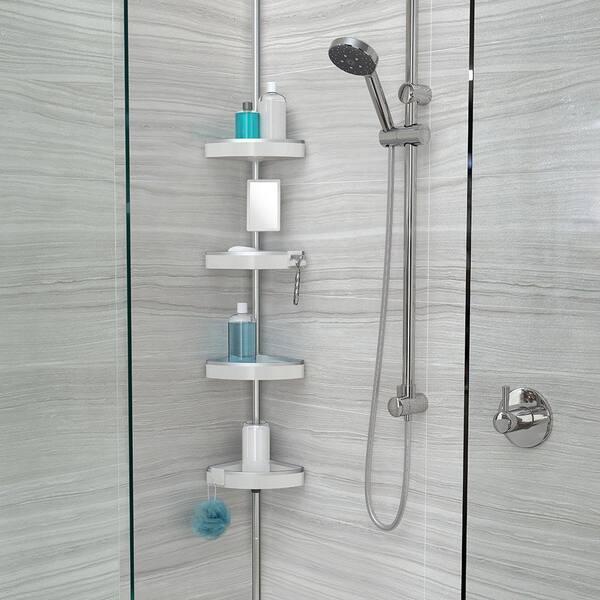 4 Tier Tension Pole Shower Caddy