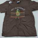 Holy Blockamole Volleyball Cute Funny T-Shirt (Small, Brown)
