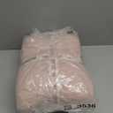 Snuggle Sac Pink Throw Blanket for Couch Bed Sofa 60x80 inches, Reversible Pink Blanket Microfiber Fluffy Fuzzy Cozy Knit Twin Blanket for Women Mothers Birthday Gifts