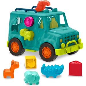 B. toys  Rollin' Animal Rescue  Shape Sorter Truck  Shape Sorting Toy  Toy Truck for Toddlers, Kids  Educational Play  12+ Months
