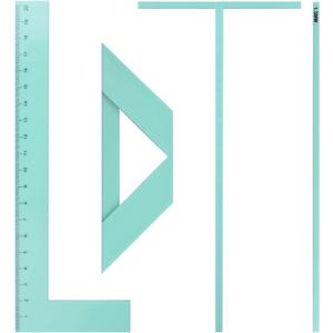 4Pcs Book Cover Maker, Green Acrylic Book Binding Kits Multi-Functional Bookbinding Cover Tool for Album Journal Planner Making Book Covers