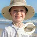 HONGTEYA Kids Sun Hat UPF 50+ Toddler Bucket Summer Hat Fishing Outdoor