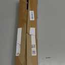 Vintage Black Curtain Rod 18 to 45 Inches Curtain Rods for Windows Adjustable Heavy Duty Drapery Rod with Gold Bird Finials for Kitchen Window Living Room