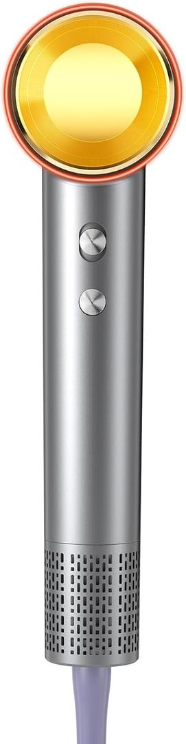 Hair Dryer, 150,000 RPM Brushless Motor, Ultra-Fast Drying with 3 Heat Settings & LED Lights, Negative Ion Technology, Quiet Lightweight Blow Dryer with Diffuser & Nozzle for Home, Salon, Travel Use