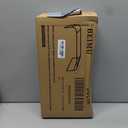 Beimu Acrylic Monitor Stand Riser Acrylic Laptop Stand for Desk Clear Computer Monitor Stand for Desk Accessories White Aesthetic Decorations for Office Home iMac Organizer