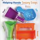 Learning Resources Helping Hands Sensory Scoops - Fidget Sand Toys, Water Bin Play, Tool Set, Fine Motor Games, Toddler Daycare Essentials, Homeschool Preschool