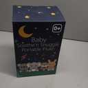 BRICHOEE Breathing Stuffed Animal, Soothing Otter Stuffed Animal with Breathing Motion, Calming Sound and Light for Baby Sleep Companion Portable Plush Toy Gifts for Kids Adults Newborns