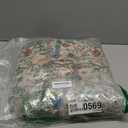 vctops Farmhouse Floral Print Chair Cushions with Ties U-Shaped Soft Comfortable Chair Pads Non Slip Seat Cushions for Indoor Dining Room and Kitchen Chairs (Flower H,16"x16")