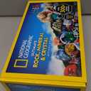 National Geographic Rock Collection Box for Kids  300+ Piece Gemstones and Crystals Set Includes Geodes and Real Crystals, Rocks and Minerals, Science Kit for Kids, A Geology Gift for Boys and Girls