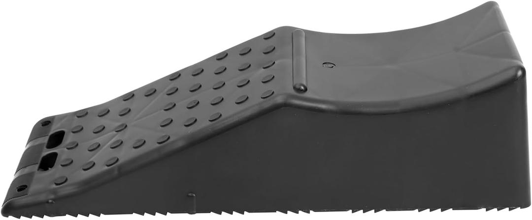 MaxxHaul 50979 Tandem Trailer Ramp (1Pc)  5.5" Lift Height, 20,000 lbs Capacity, Non-Slip Durable PP Construction  Ideal for RVs, Campers, Trailers, and Tire Maintenance