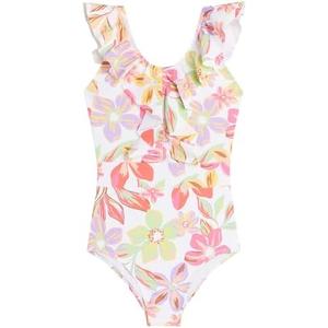 Kanu Surf Girls' Gianna Beach Sport Ruffle One Piece Swimsuit, Size 14
