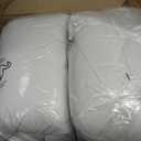 Pacific Coast Bed Pillow, Luxury Hotel Goose Feather and Down Firm Pillow for Sleeping with 100% Cotton Shell, Medium-Firm, King