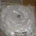 LoengMax 3-Tier Rotating Cupcake Stand, Clear Acrylic 360° Spinning Dessert Display Tower for Cakes & Pastries, Serving Stand for Weddings, Birthdays, Parties