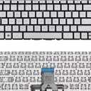 Replacement Keyboard Compatible with HP 14-CK 14-CD 14-CM 14-DG 1 Black US Layout (Silver Without Backlit)