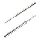 40pcs Aluminum Long Blind Rivets,Long Split Rivets, Pack of 40 (Silver) (3/16""x1-37/64""(M4.8x40mm)), Sliver