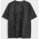 Milumia Men's Y2k Gothic Graphic T Shirts Short Sleeve Loose Tee Tops Black (Black, M)