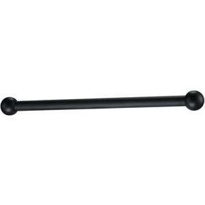 Ciata Lamp Post Cross Arm Handle Replacement, Weather Resistant Steel Cross Arm Ladder Rest with Removable Decorative Spheres for Outdoor Lamp Post and Poles, Wet Location use, Textured Black Finish Ciata Lamp Post Cross Arm Handle Replacement, Weather Resistant Steel Cross Arm Ladder Rest with Removable Decorative Spheres for Outdoor Lamp Post and Poles, Wet Location use, Textured Black Finish