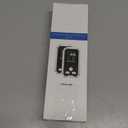 2 Packs, Plug-in Carbon Monoxide Detector, 5-in-1, with HD Display, 3Icons, for Gas, CO, Smoke, Display Temperature, Humidity, 100dB Alarm,Built-in Battery for Portable Use, Display Power Level,Black