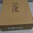 Celel 100 Pack 8 Inch Rectangle Paper Plates, 8 x 6 inch Food Trays Disposable Rectangle Plates for Tacos, Meat, Dessert, Snack