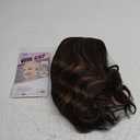 Ombre Brown Wig for Women Long Wavy 4x1 Lace Natural Hairline Glueless for Beginners Middle Part Synthetic for Daily Party Use 30Inch