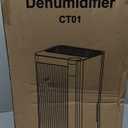 2500 Sq.Ft Dehumidifier for Basement with Drain Hose, 34 Pints Dehumidifiers for Home Large Room Bathroom Bedroom,3 Modes, Adjustable Humidity Control, Timer, Auto Defrost, Sleep Mode (White)