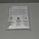 Mellroom Adjustable Window Insulation Kit 47inX63in(120X160cm) for Winter Keep Cold Out,cuttable Transparent Film 180 Thickness,Easy to Open for Ventilation,Reusable Plastic Window wrap