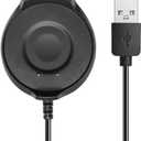 Kissmart Charger for Motorola Moto 360 3rd Gen Smartwatch, Replacement USB Charging Cable Dock Cradle Stand with 3.3ft Cord for Moto 360 3 Smart Watch