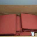 Arden Indoor/Outdoor Swing Cushion Set, 56 x 20, Water Repellent, Fade Resistant, Cushion Set for Swing or Bench Ruby Red Leala
