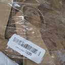 Gazebo Universal Replacement Mosquito Netting, 11x7 2 PCs Outdoor Mesh Netting Screen 4-Panel Sidewall with Zipper for Patio Canopy Garden Porch Pergolas and Backyard, Khaki(Mosquito Net Only)