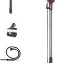 Shark HV302 Rocket Pet Corded Stick Vacuum, Lightweight with Swivel Steering for Carpets & Hard Floors, Converts to Hand Vacuum, Includes Crevice Tool, Pet Multi-Tool & Precision Duster, Orange