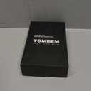 TOMEEM Electric Salt and Pepper Grinder Set with LED Lights  Rechargeable Automatic Pepper and Salt Mill with 6 Adjustable Coarseness for Kitchen, BBQ & Gifts