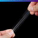 Ultra-Thin Clear Double Sided Adhesive Tape 2 Inch x 85FT Heavy Duty Two Side Strong Sticky Mounting Tape, for DIY Arts & Crafts, Rug Non-slip, Anti Cat Scratch, Paste Wall Decoration, CNC Woodworking