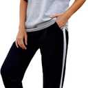 VIMPUNEC Women 2 Piece Outfits Summer Casual Lounge Sets Soft Sweatsuits Trendy Matching Sets, Large