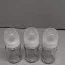 Evenflo Feeding Balance + Wide Neck Glass Bottles - 6oz 3 Pack