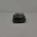 MLVOC Travel Pillow 100% Pure Memory Foam Neck Pillow, Comfortable & Breathable Cover, Machine Washable, Airplane Travel Kit with 3D Contoured Eye Masks, Earplugs, and Luxury Bag, Standard (Black)