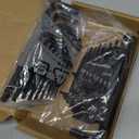 Amazon Basics Allen Wrench/Hex Key Set, SAE & Metric Sizes, Chrome Vanadium Steel, 2 Organized Holders, 36-Piece Set