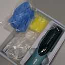 Baby Hair Clipper,Vaccum Hair Clippers for Kids/Toddlers,Cordless Baby Hair Cutting Kit with Two Modes,Baby Hair Trimmer Haircut Machine in Large Hairs Storage Space,Rechargeable,Waterproof (Green)