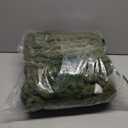 Chunky Knit Throw Blanket, 40''*50'' Knitted Throw Chenille Yarn for Bed Couch, Handmade Green Crochet Big Thick Blanket, Machine Washable Cute Comfy Blanket for Home Decor