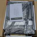 Furnulem Tall 6 Drawers Dresser, Vintage Storage Organizer Unit with Fabric Bins for Bedroom, Living Room, Closet, Nusery, Dorm, Entryway, Bedside Furniture, Sturdy Metal Frame, Wood Top